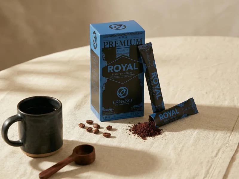 Gourmet Royal Black: Organo Wellness Collection